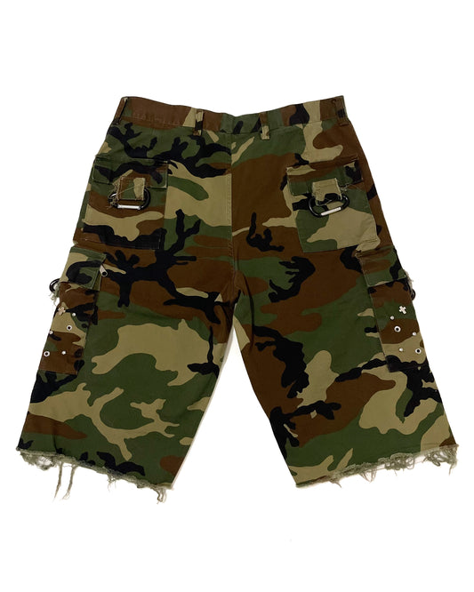 Cross Camo Shorts